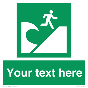 Custom Safe Condition Tsunami evacuation area